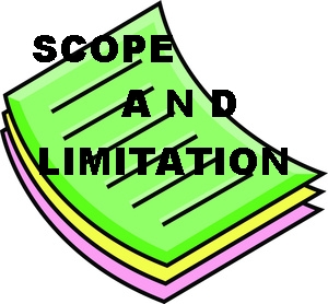 Limitation scope thesis