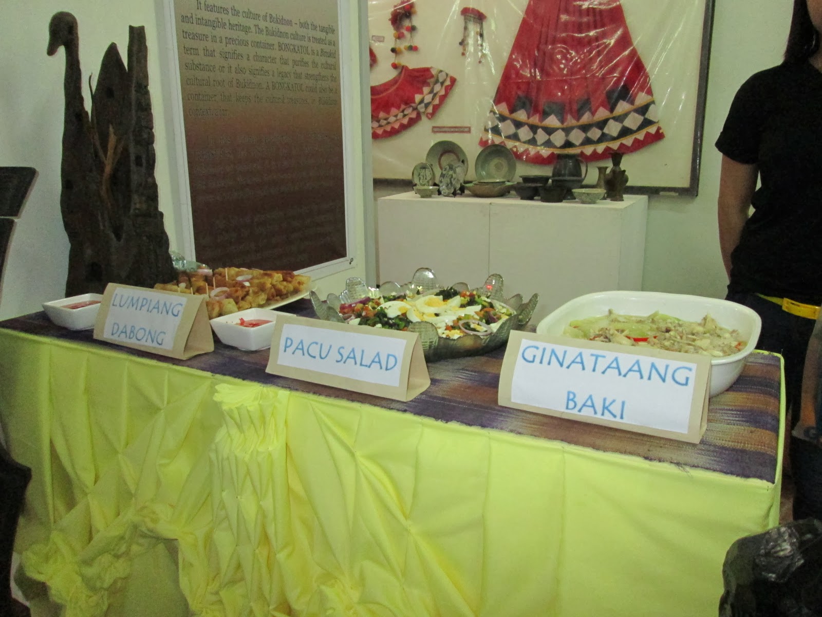 BALUGTO LOCAL FOODTASTING by BUKIDNON CULTURE Class