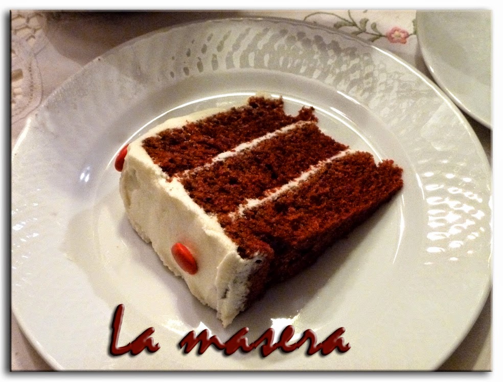 Tarta Red Velvet sin colorantes - Blog de recetas de María Lunarillos