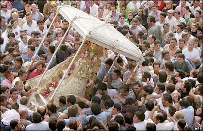 virgen del Rocio romería virgen del Rocio romería