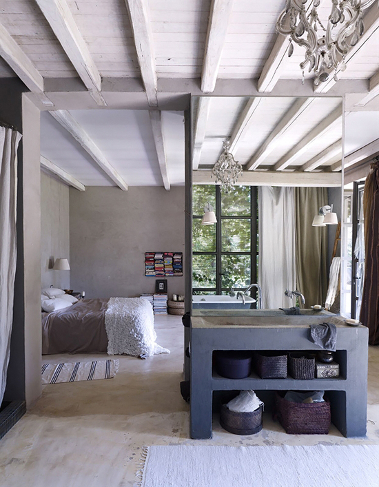 Neo rustic bedroom | Hotel Hanne