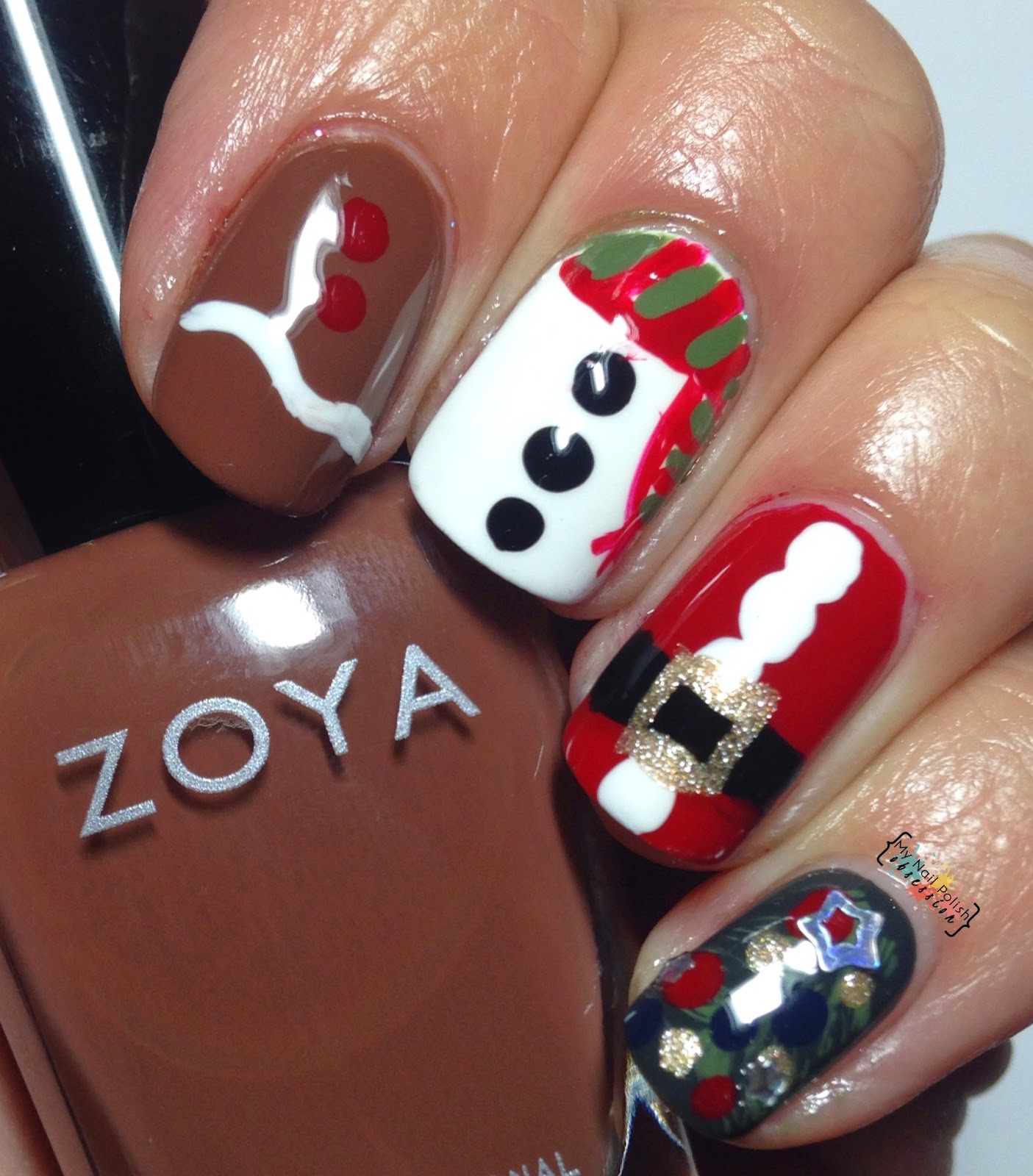 My Nail Polish Obsession: Merry Christmas and a Festive Mani!
