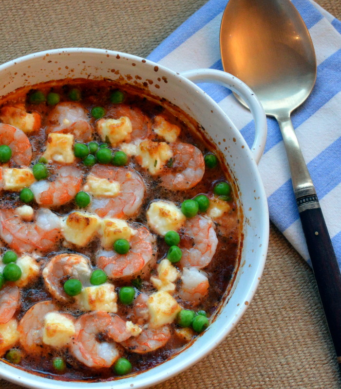 This is How I Cook 15 Minute Greek Baked Shrimp with Feta
