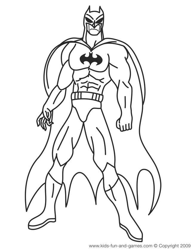 Batman Coloring Pages