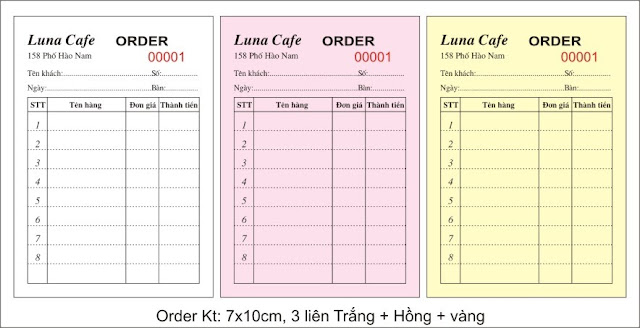 Xưởng HN: in order, in kê đơn, in hóa đơn cac bon số nhảy - Call: 0948558988