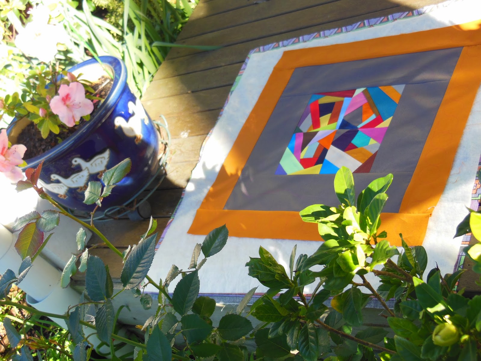 Quilting By Celia Blocks ! More blocks, Mini quilt and Fabric.