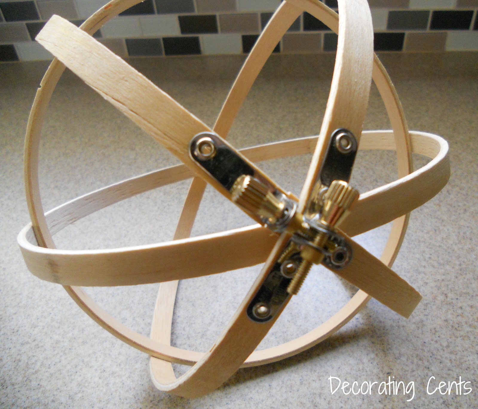 Decorating Cents DIY West Elm Decorative Spheres