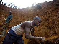 Mines d'or au Congo