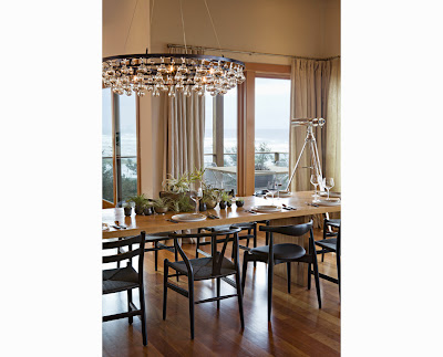 dining room with plenty of interesting view and objects dining room with interesting centerpieces surrounded by enormous light
