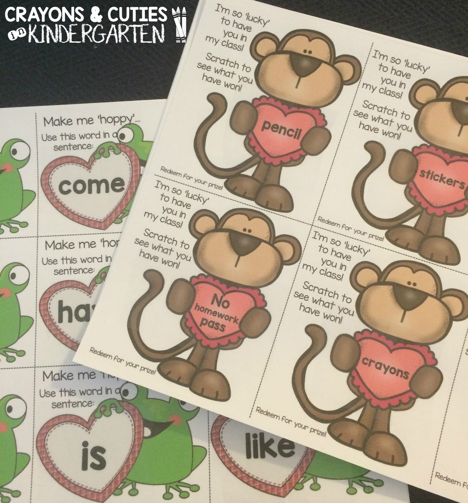 The Primary Pack Let's Get Scratching! Using 'ScratchOffs' In The