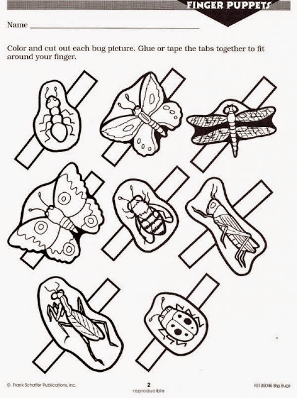 insect worksheets for preschool | kootation.blogspot.com