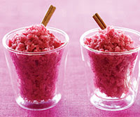 Pomegranate-Pineapple Granita