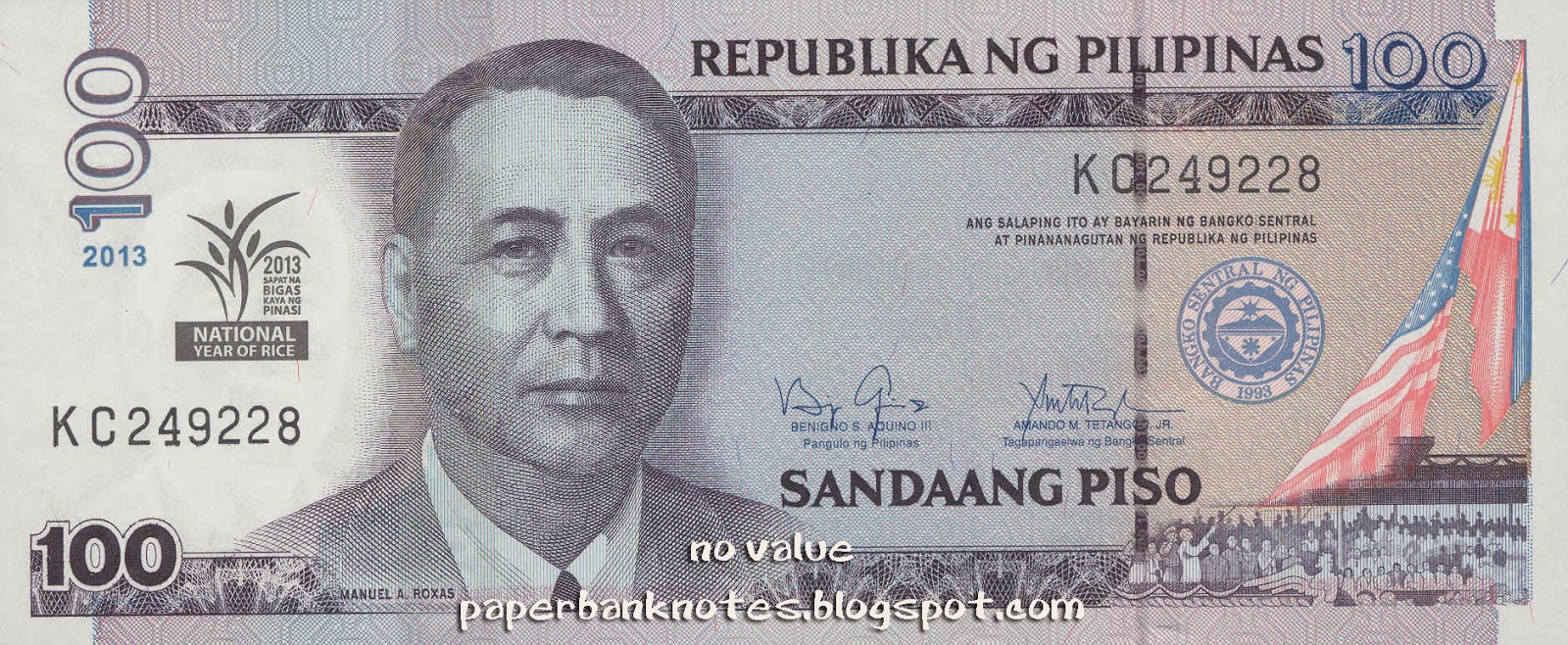 http://seabanknotes.blogspot.com/2014/06/philippines-2013-100-piso-national-year.html