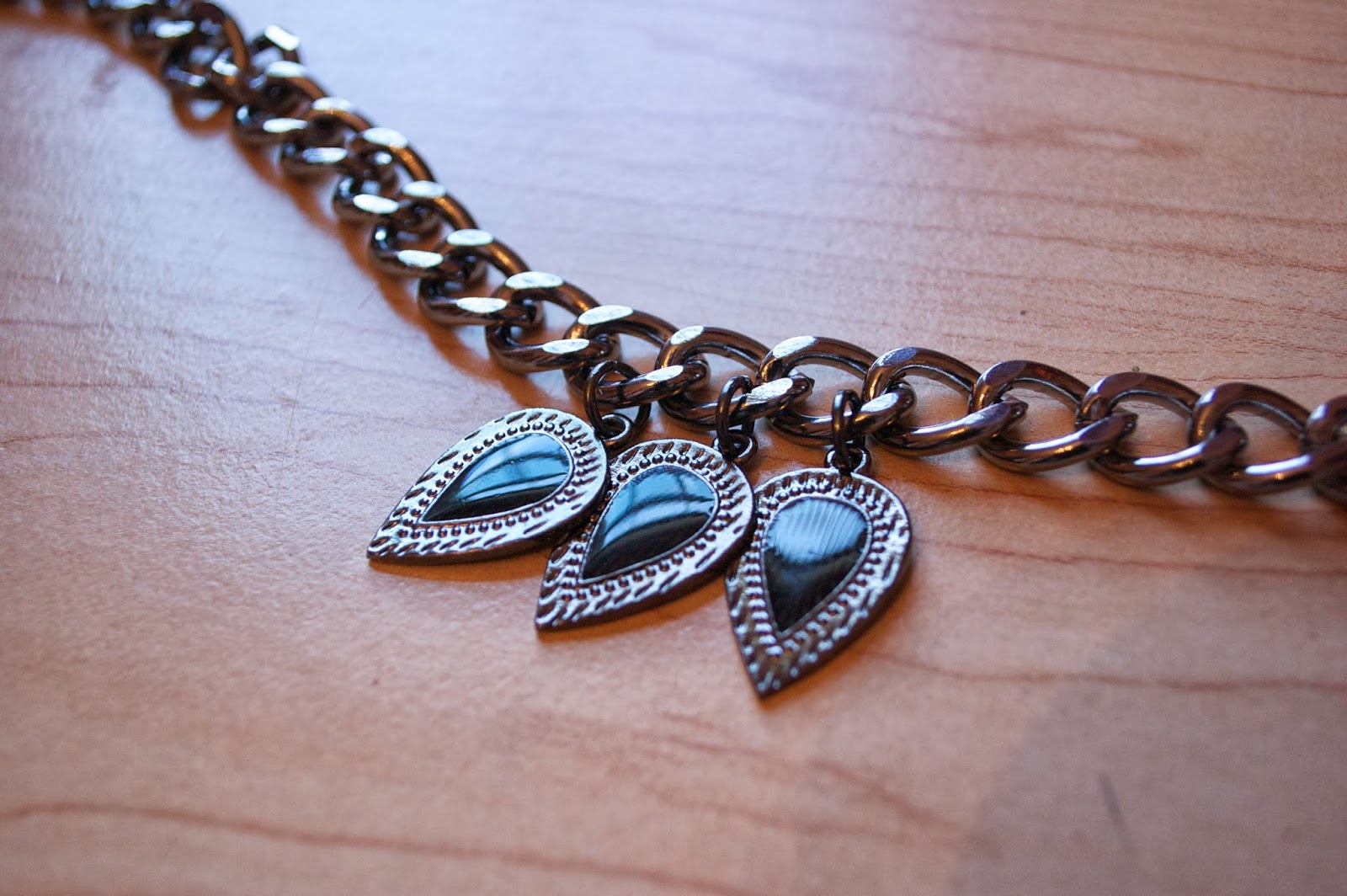 Easy DIY Statement Necklace using Charms My Girlish Whims