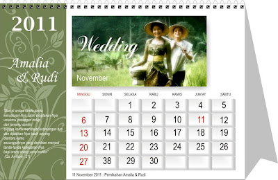 Contoh Undangan Kalender Meja Souvenir Dll Contoh Undangan Kalender Meja Souvenir Dll