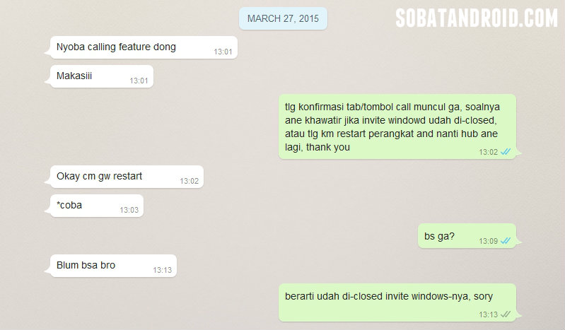 WhatsApp Voice Call Invitation Window is Closed for Now WhatsApp Voice Call Invitation Window is Closed for Now