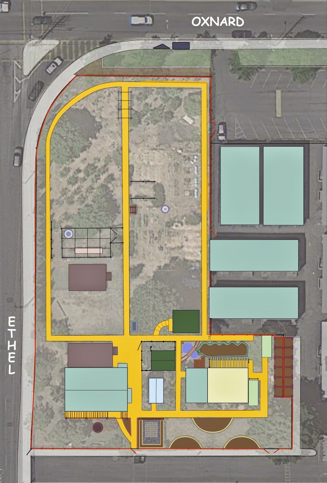 tools and other materials around the grounds utilizing wheelbarrows the areas in yellow on the map below are currently concrete tools and other materials around the grounds utilizing wheelbarrows the areas in yellow on the map below are currently concrete