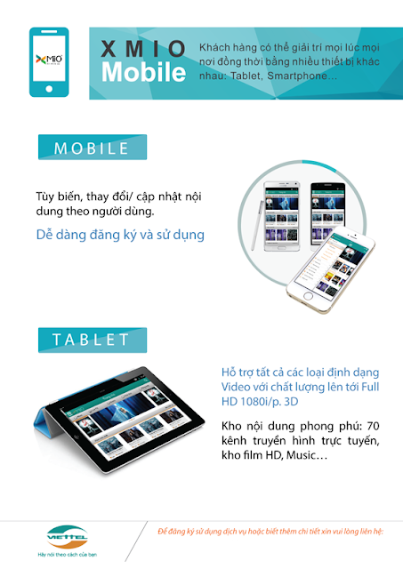 Dịch vụ này có xem được trên mobile, ipad không?