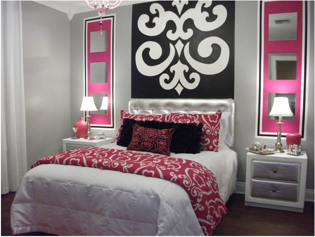 young #23 ideas room is black decor women Silver,pink, Girl Bedroom   cute and Idea  that!!! for How diy Teen