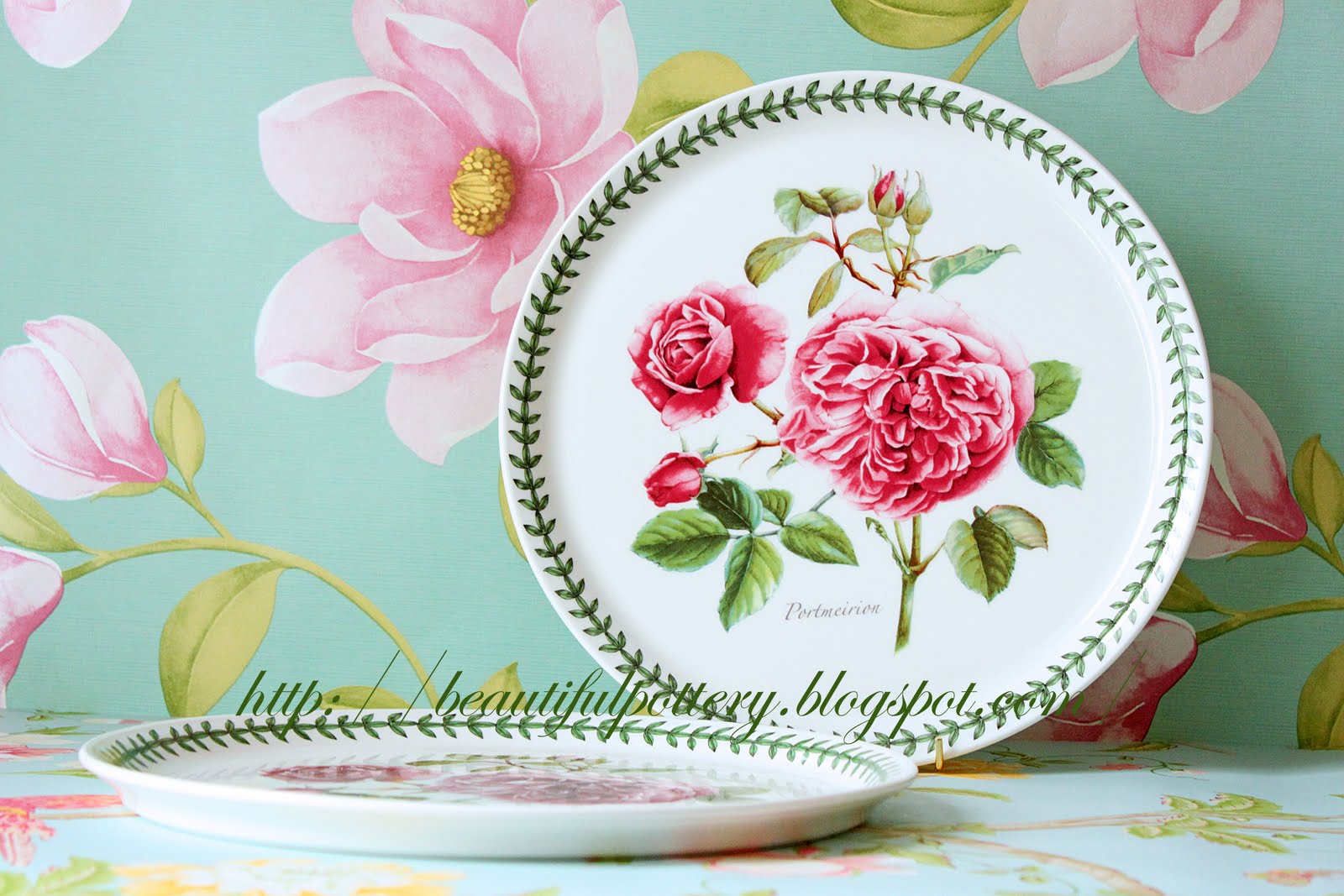 BEAUTIFUL POTTERY Portmeirion Cake Plate