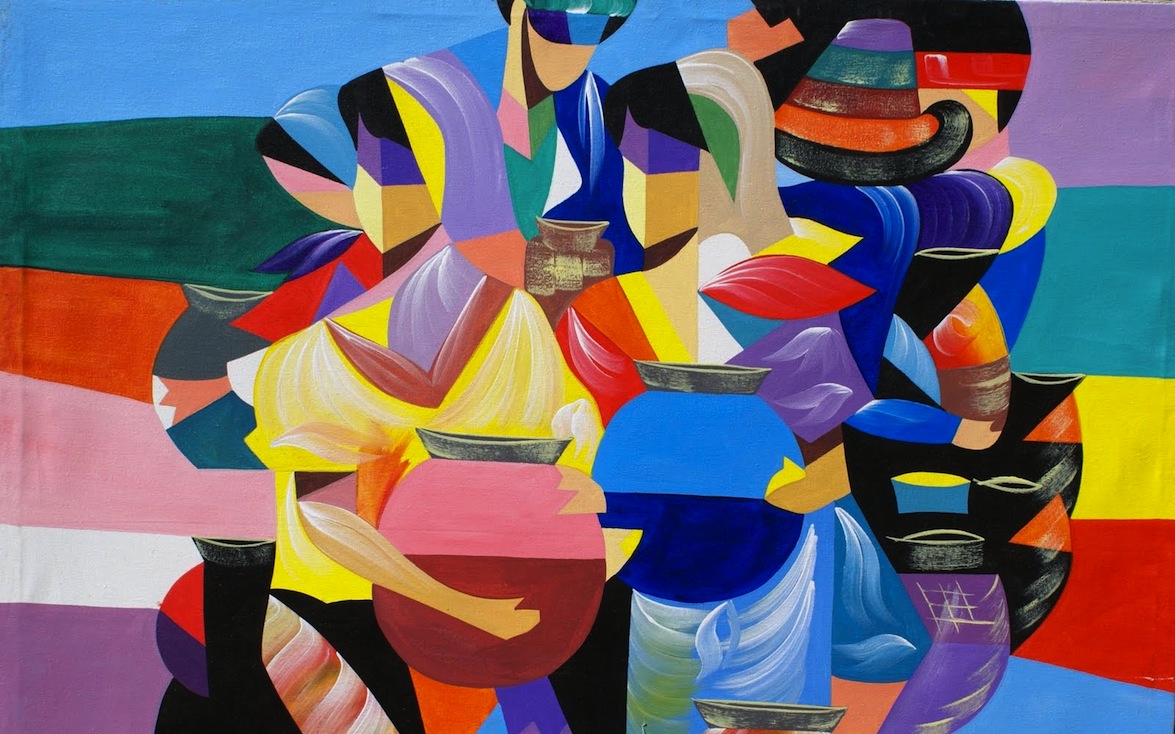 MAR VISTA'S ART: Abstract Painter of Mexican and Japanese Culture