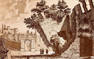 Il tratto 'torto' nel 1600 (incisione di P. Schenck) Il tratto 'torto' nel 1600 (incisione di P. Schenck)