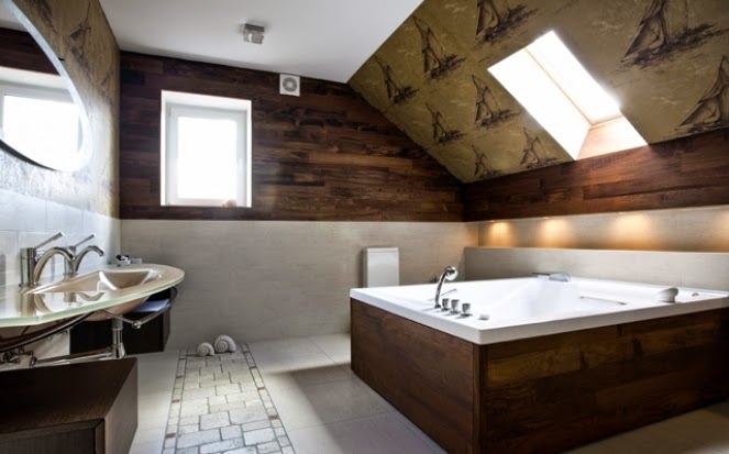 Contemporary Wallpaper for Bathrooms Ideas Contemporary Wallpaper for Bathrooms Ideas