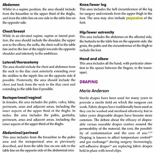 Ward, OR/DR Requirements in MSHC