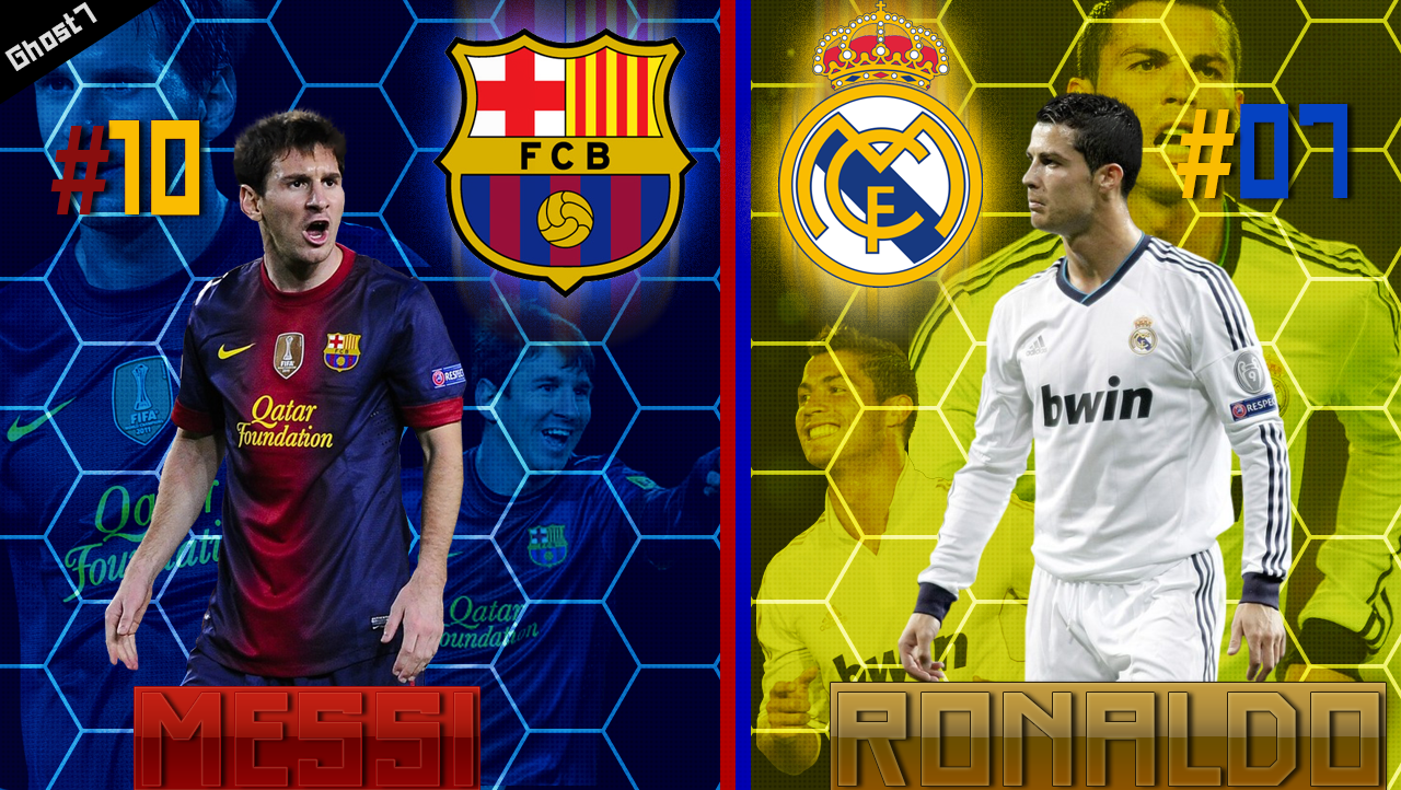 Start Screen L.Messi vs C.Ronaldo - PES 2013