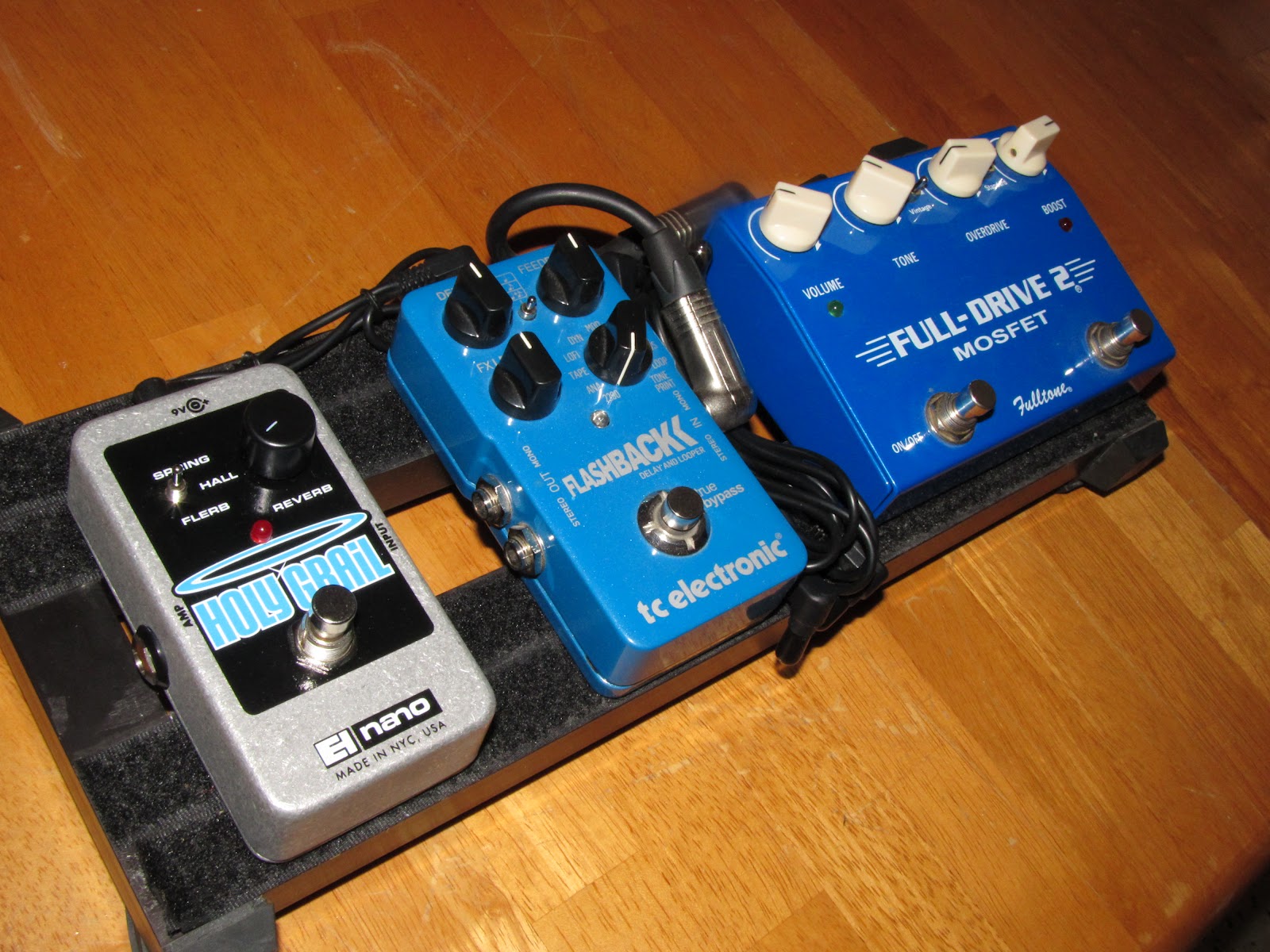 Electric Guitar Related Blogs Simplified Pedal Board