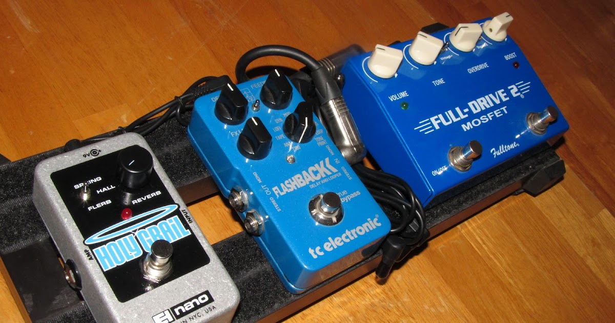 Electric Guitar Related Blogs Simplified Pedal Board