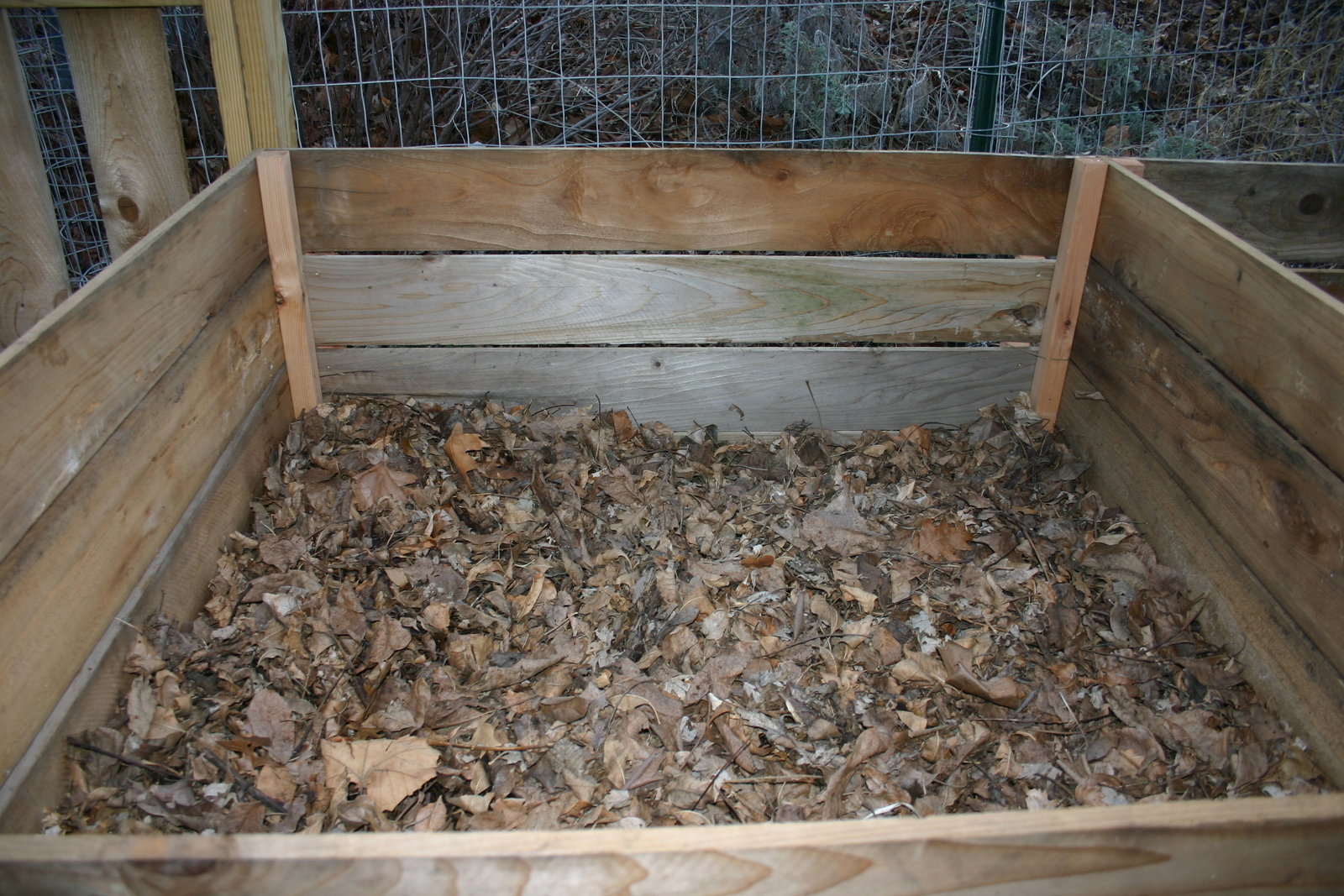 German Jello Salad DIY Compost Bins from Scrap Fence Pickets & Cedar