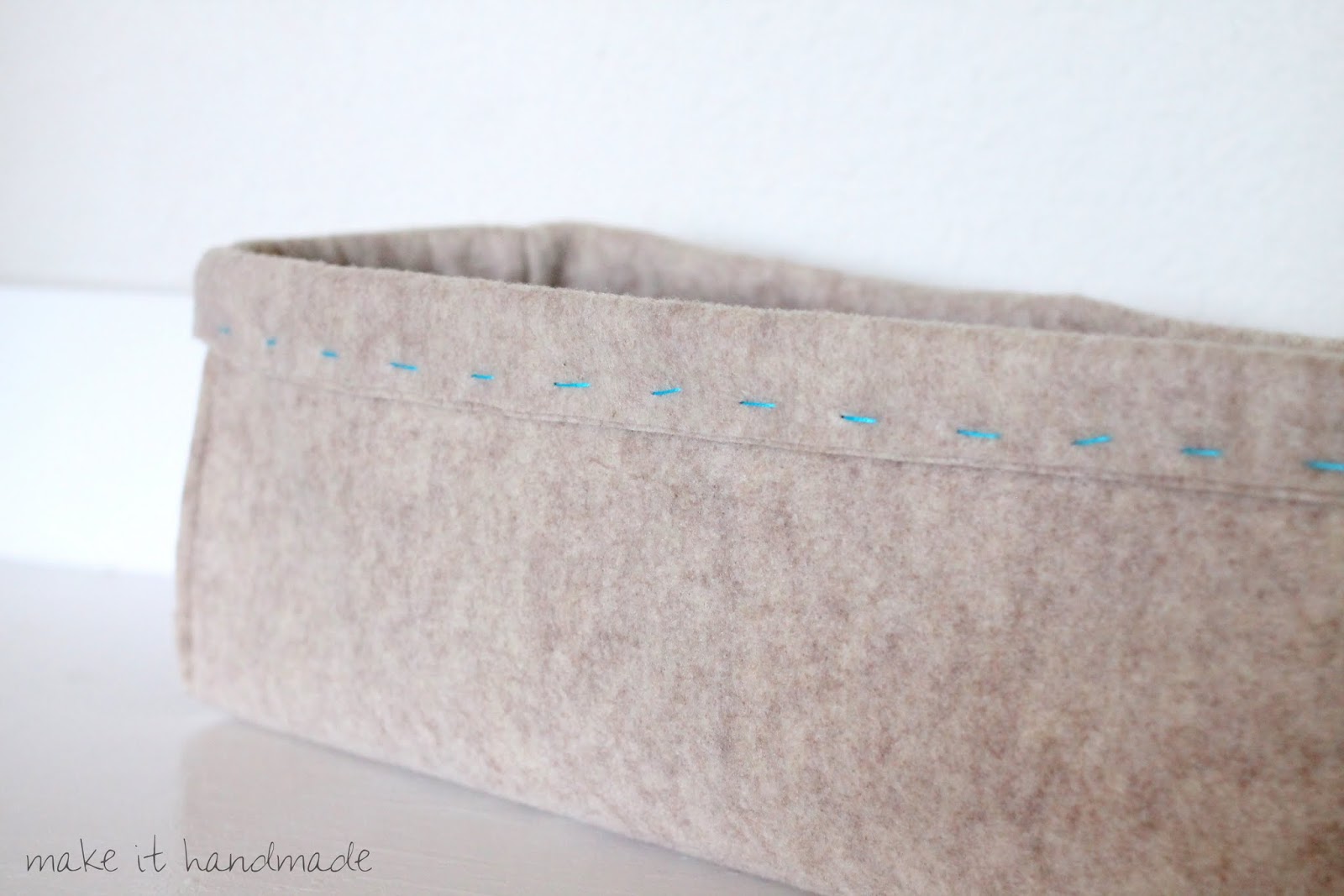 Make It Handmade Felt Baskets (In Any Size!) Tutorial