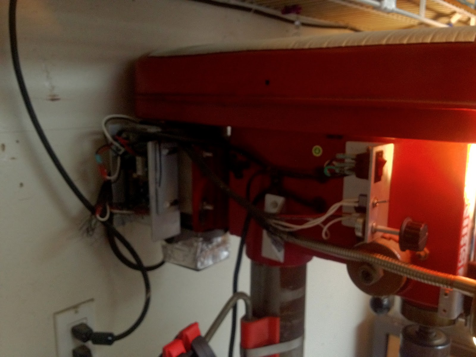 Treadmill motor powered Drill press (UPDATED April 26th 2016) HYPE®LINKS