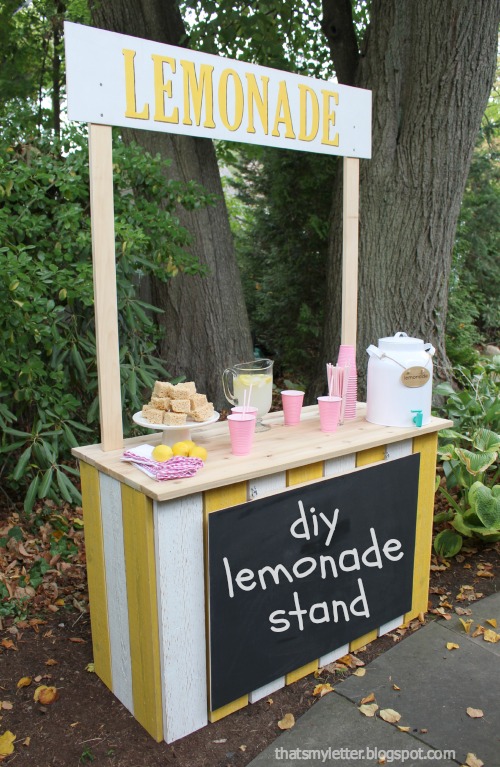 Diy Lemonade Stand Jaime Costiglio Diy Lemonade Stand