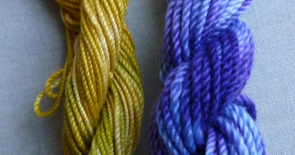 sew sew art Dyeing embroidery thread