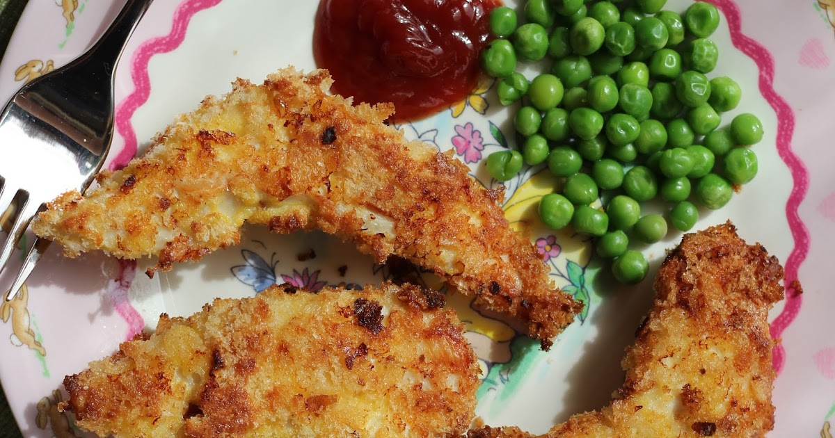 Healthy Chicken Goujons Nessa's Family Kitchen