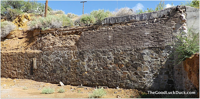 All in all you're just a ... old wall, Truth or Consequences, NM