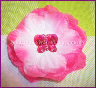 luau flower petals with embellishment for hair bow craft luau flower petals with embellishment for hair bow craft