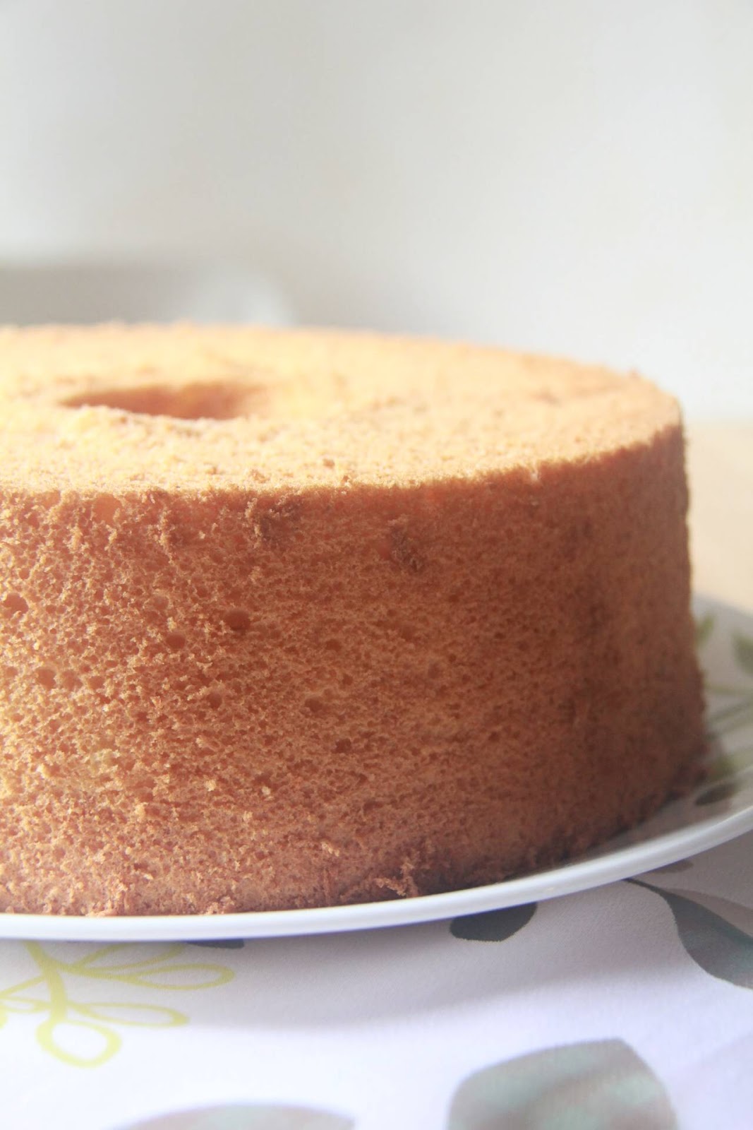 Simple Indulgence Yuzu Chiffon Cake