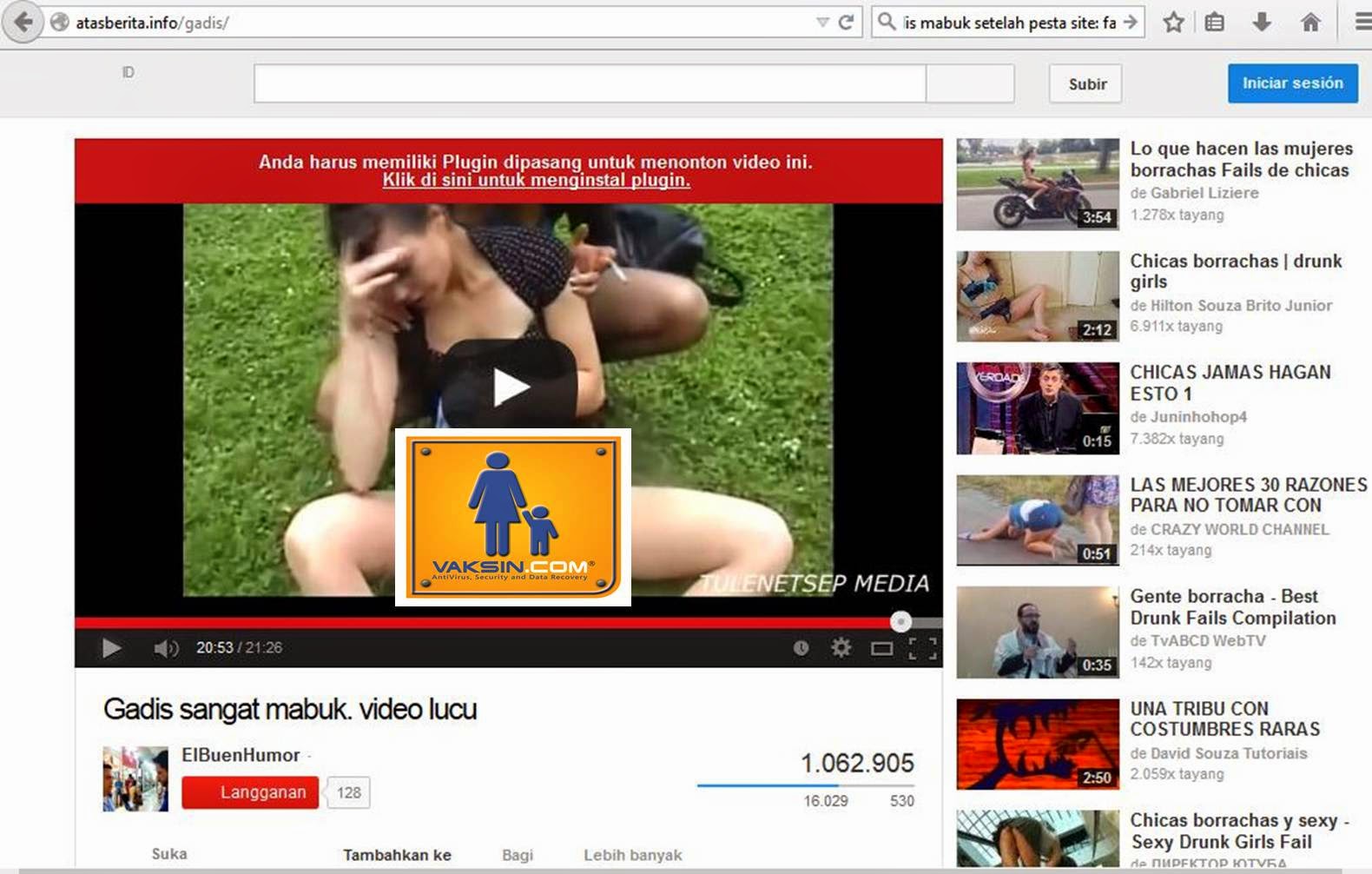 Link virus video mesum gadis mabuk