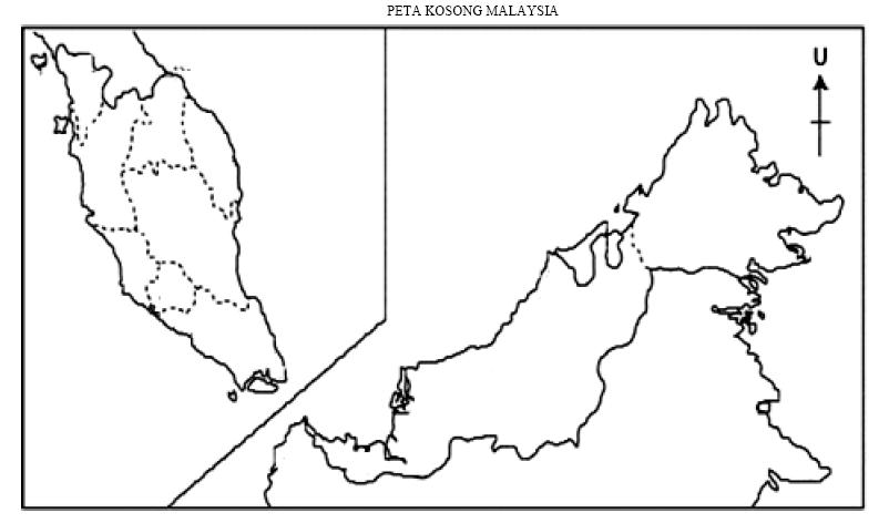 peta geografi