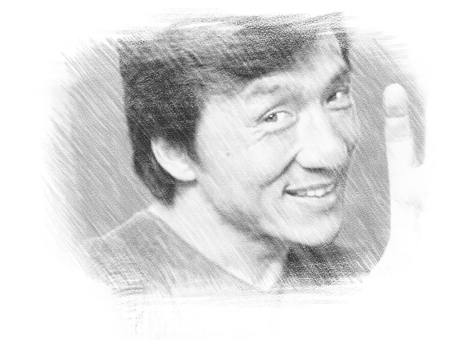 draw jackie chan