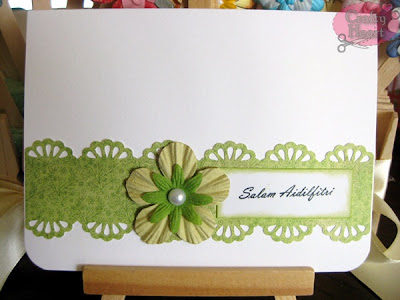 Handmade Card - Floral Salam Aidilfitri (4)