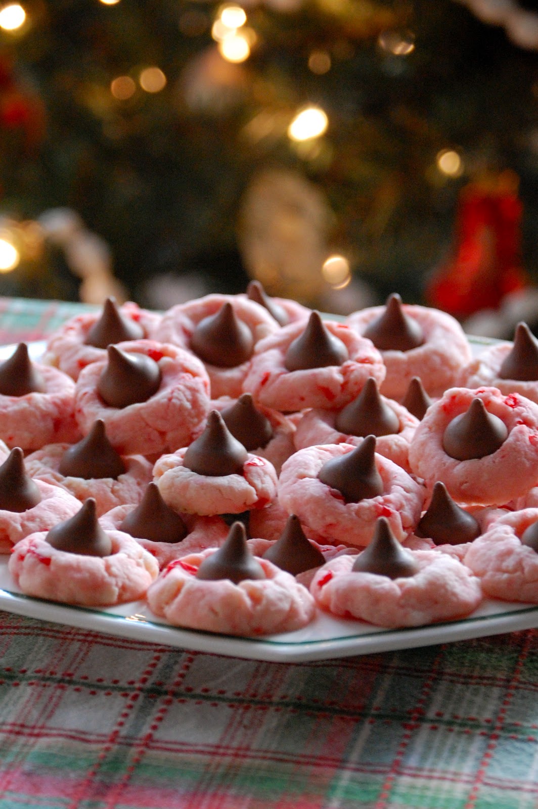 Heritage Schoolhouse Chocolate Cherry Thumbprint Cookies