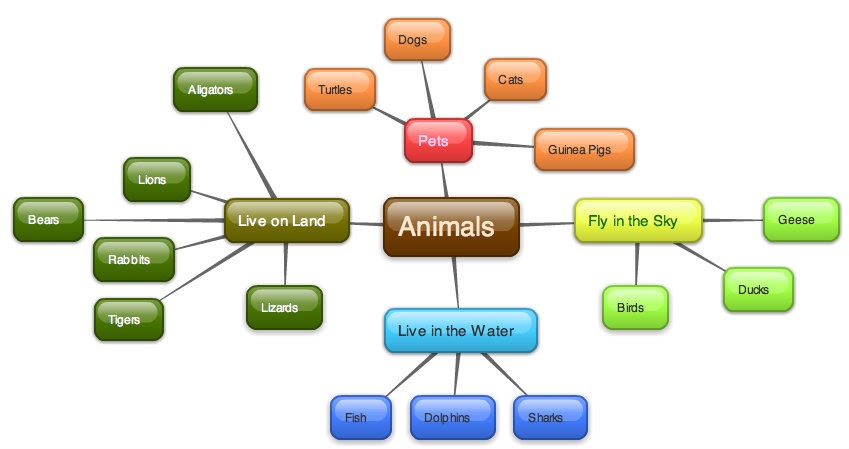 The Road to Becoming a Teacher: Concept Map Project ~ Animals Concept