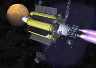 VASIMR concept with nuclear reactors