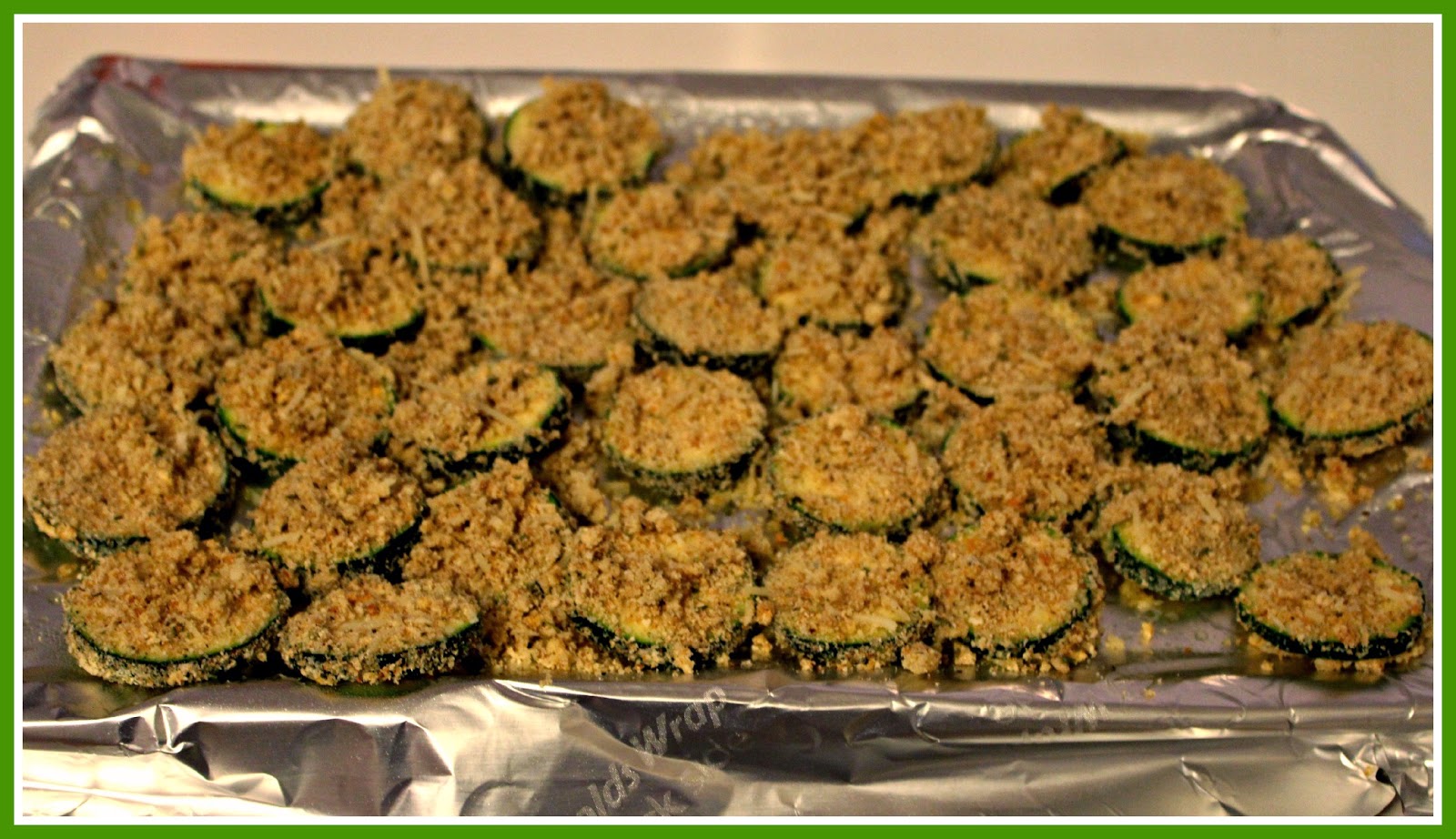 Sweet Tea and Cornbread Oven Fried Zucchini Chips!