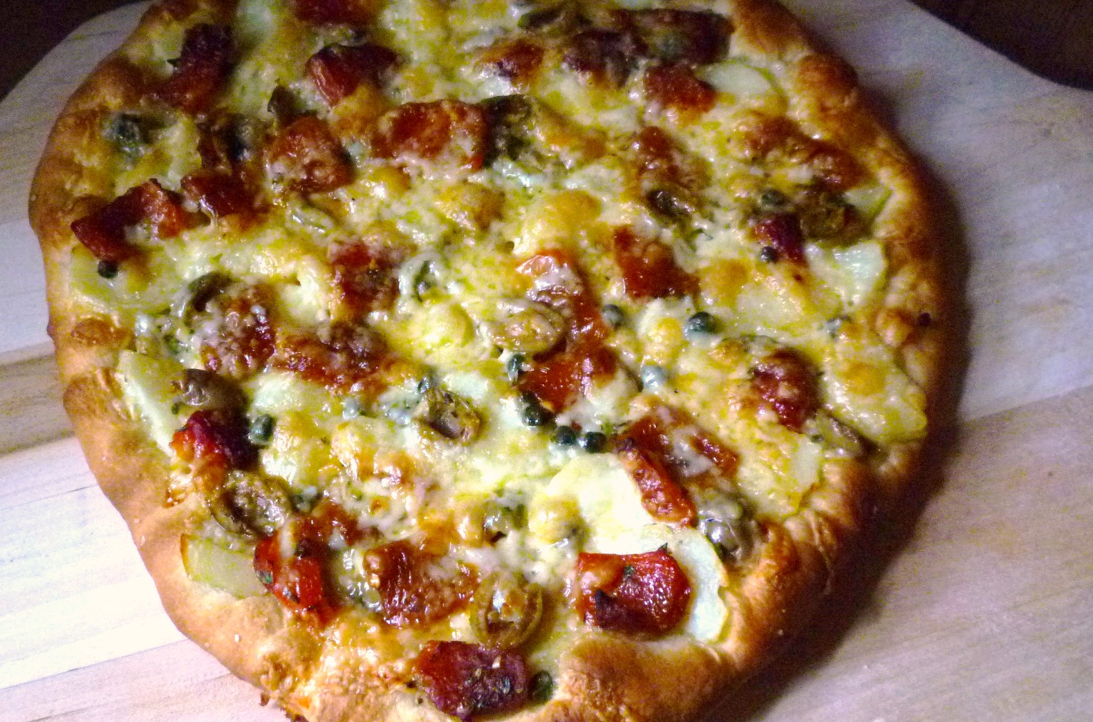 For Love of the Table How to Roast Peppers (and a recipe for Pizza