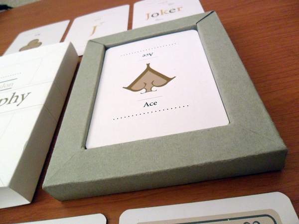 Typography Playing Cards